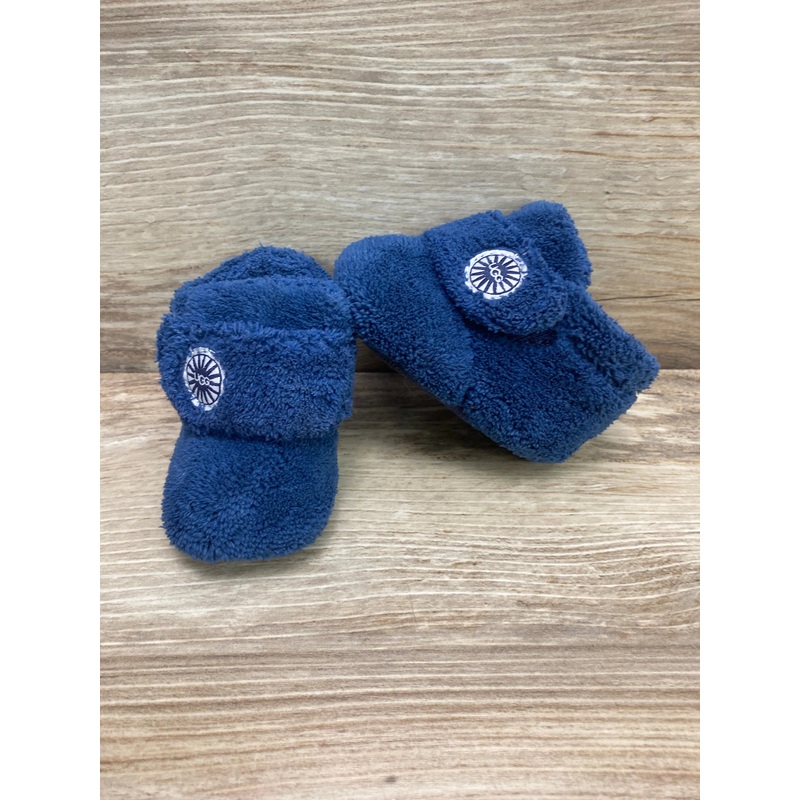UGG Baby Bixbee Boot Blue Sz 0c/1c