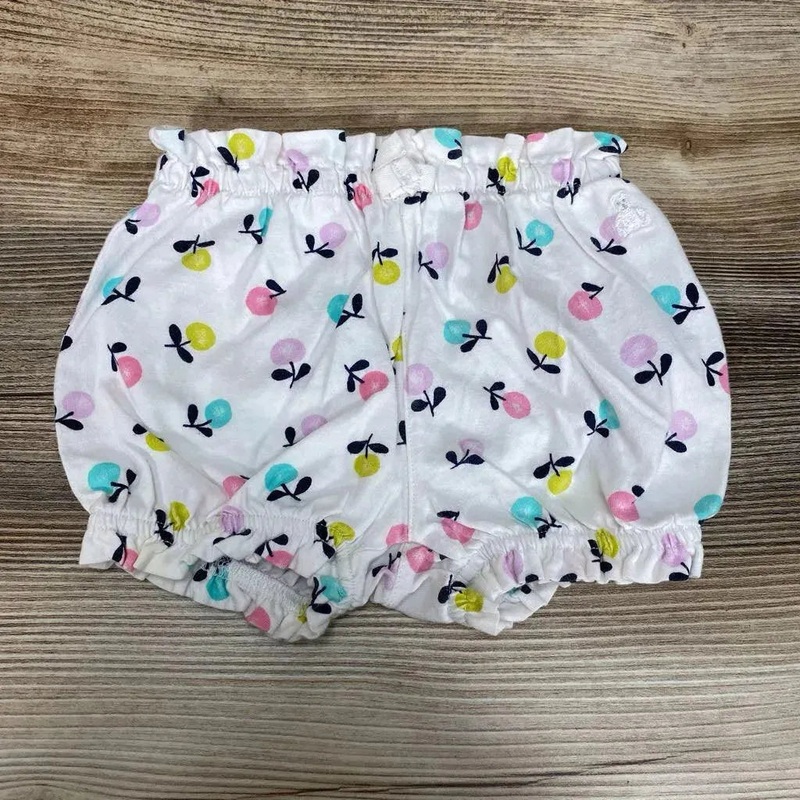 BabyGap Floral Bubble Shorts sz 6-12m White 6-12m Used
