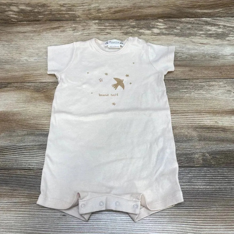 Bonpoint Graphic Playsuit sz 6m Ivory 6m Used