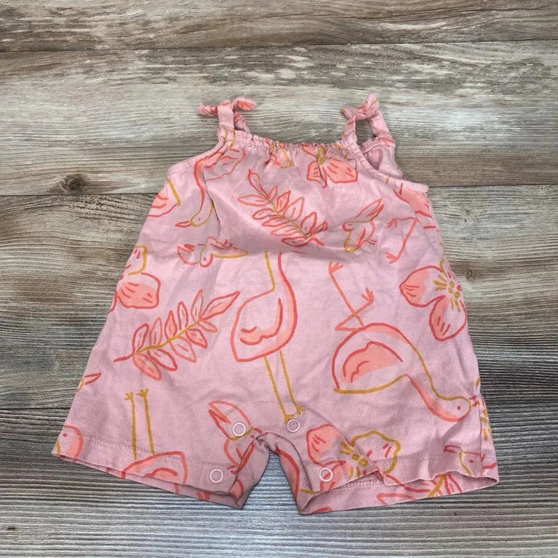 Just One You Birds Shortie Tank Romper sz 3M Pink 3M Used