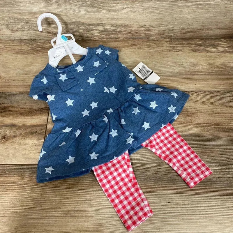 Koala Kids NEW 2Pc Outfit sz 3-6m Blue 3-6m New