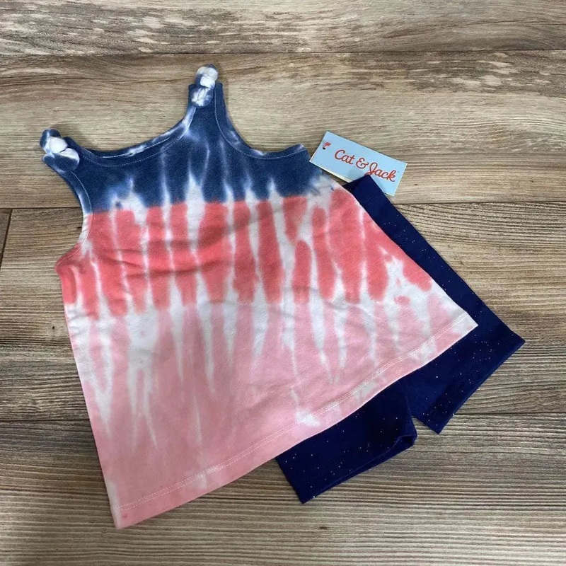 NEW Cat & Jack 2pc Top & Shorts sz 12m Blue 12m New