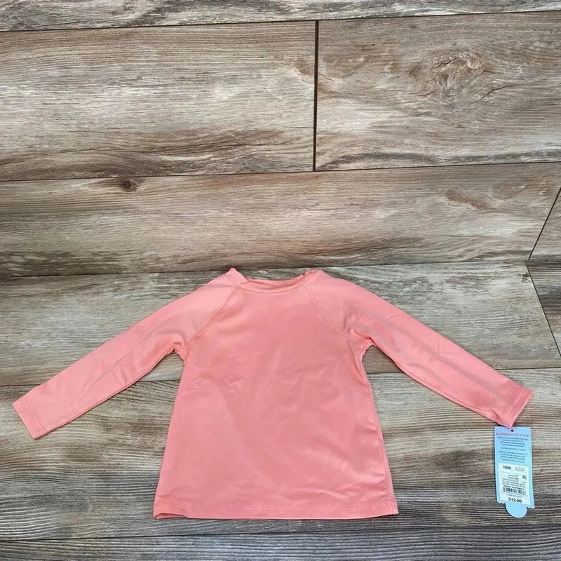 NEW Cat & Jack Rashguard Top sz 18m Pink 18m New