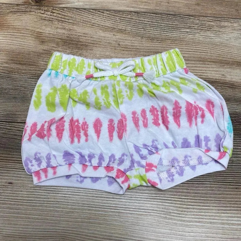 NEW Okie Dokie Tie Dye Pull-On Shorts sz 3m White 3m New