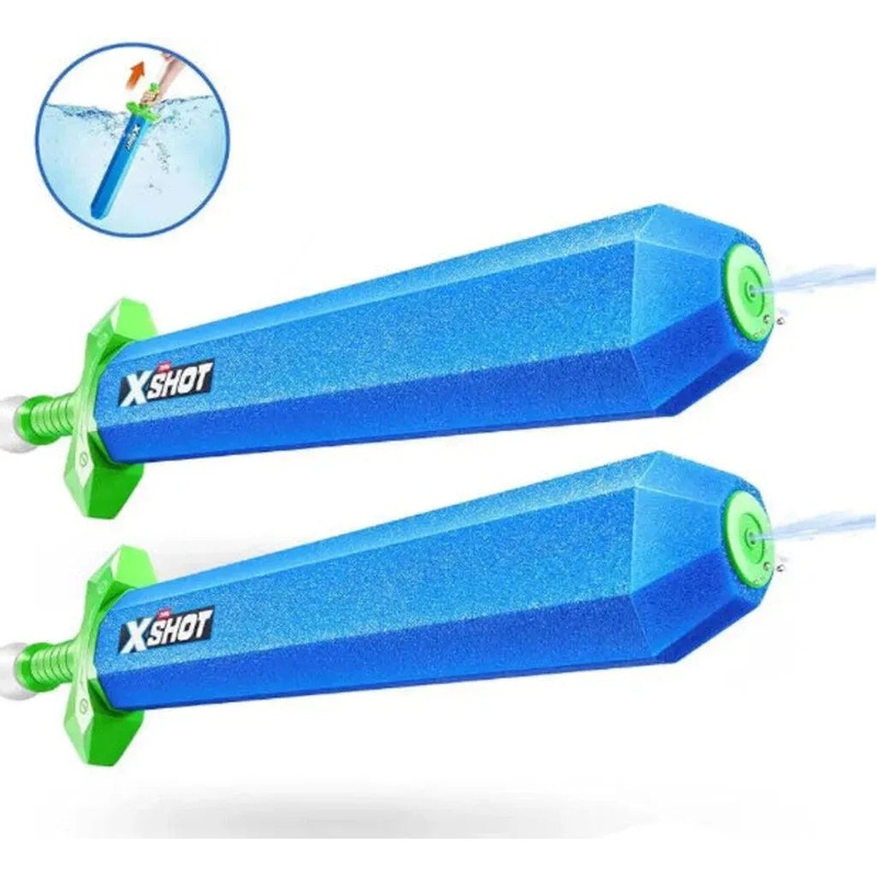 NEW Zuru 2Pk X-Shot Water Warfare Water Sword New