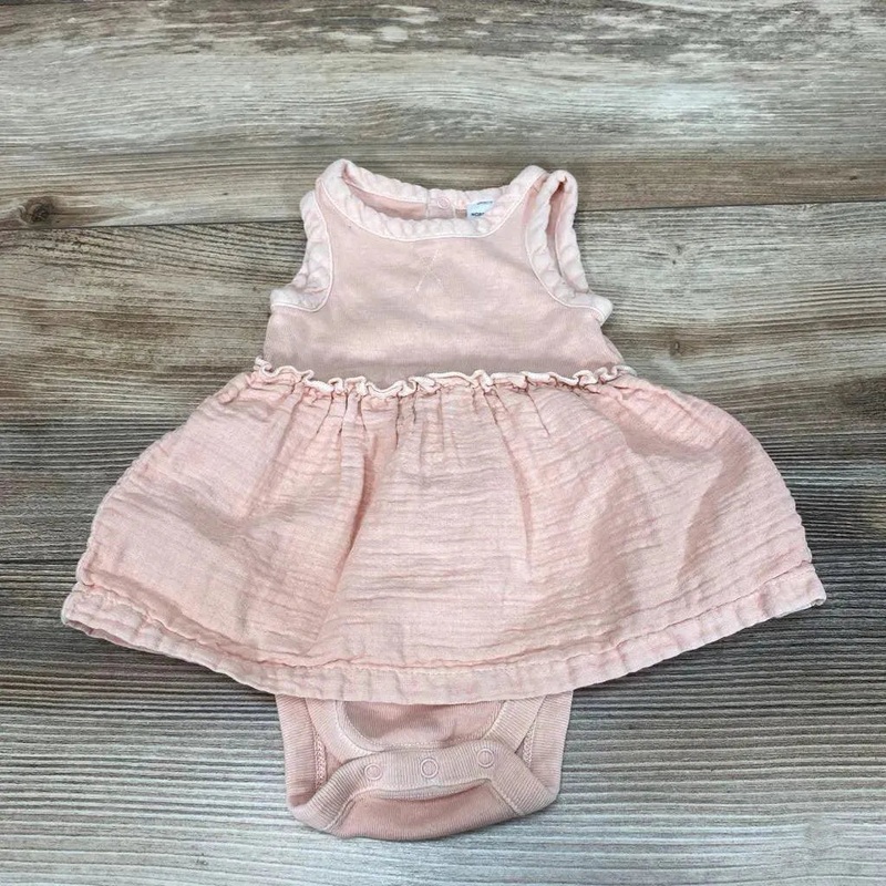 Nordstrom Tank Skirted Bodysuit sz 3m Pink 3m Used