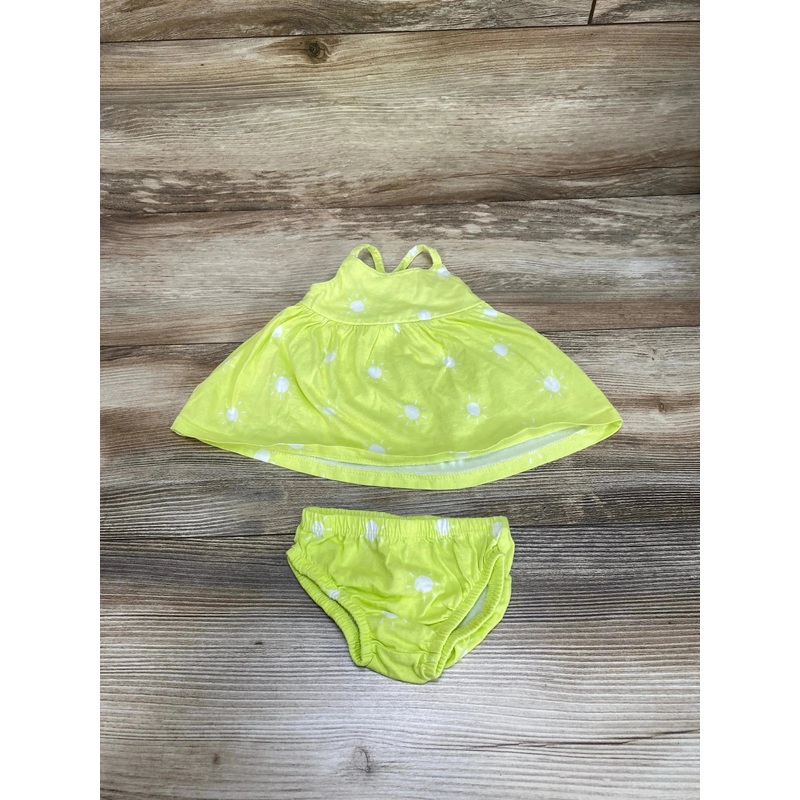 Carter’s 2pc Dress & Bloomers Green sz Newborn