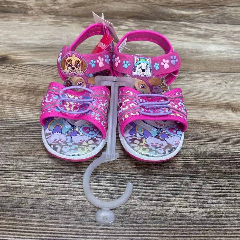 NEW Paw Patrol Adventure Ankle Strap Sandals sz 11c Pink 11c New
