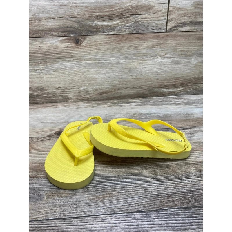 Old Navy Flip-Flops Yellow sz 10c