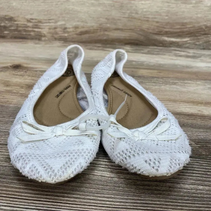 SO Pensacola Bow Ballet Flats sz 6Y White 6Y Used