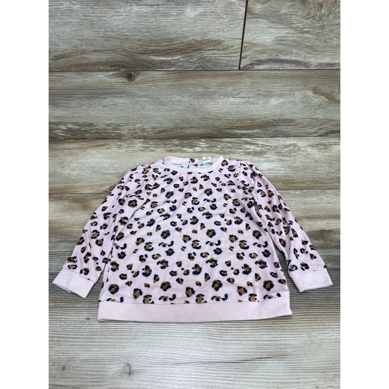 Tucker + Tate Leopard Print Shirt Pink sz 24m