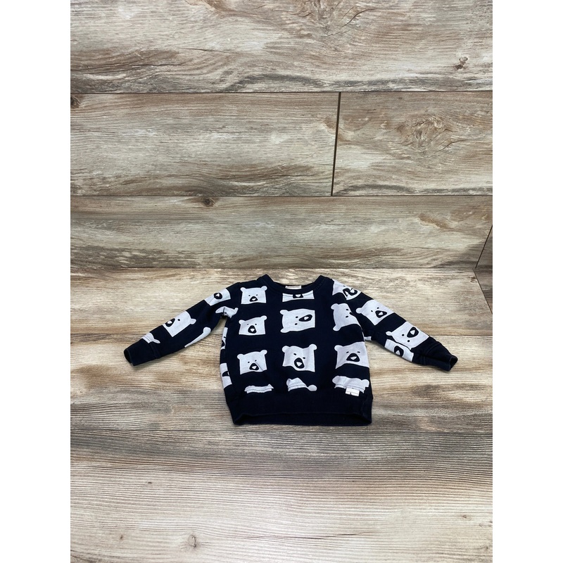 Turtledove London Bear Print Sweatshirt sz 1-2T