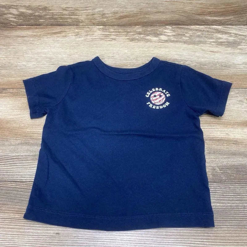 Way To Celebrate ‘Celebrate Freedom’ Shirt sz 18m Navy 18m Used