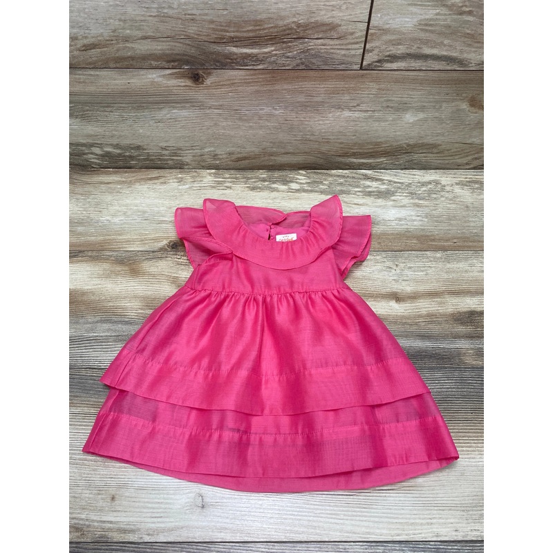 Cat & Jack Flutter Sleeve Dress Pink sz 6-9m