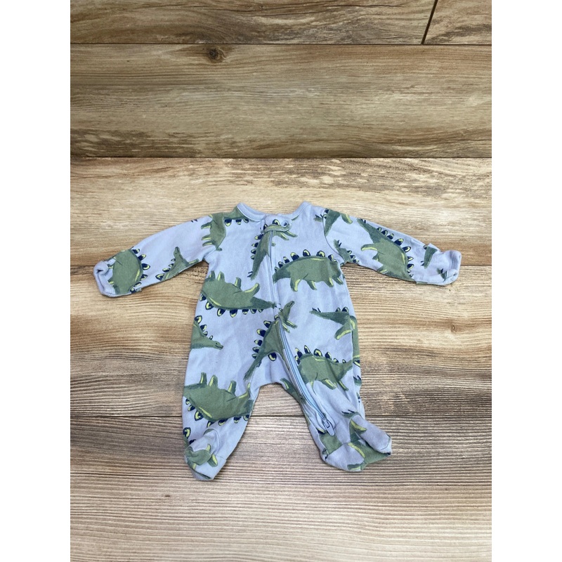 Child Of Mine Dino Sleeper Blue sz Preemie