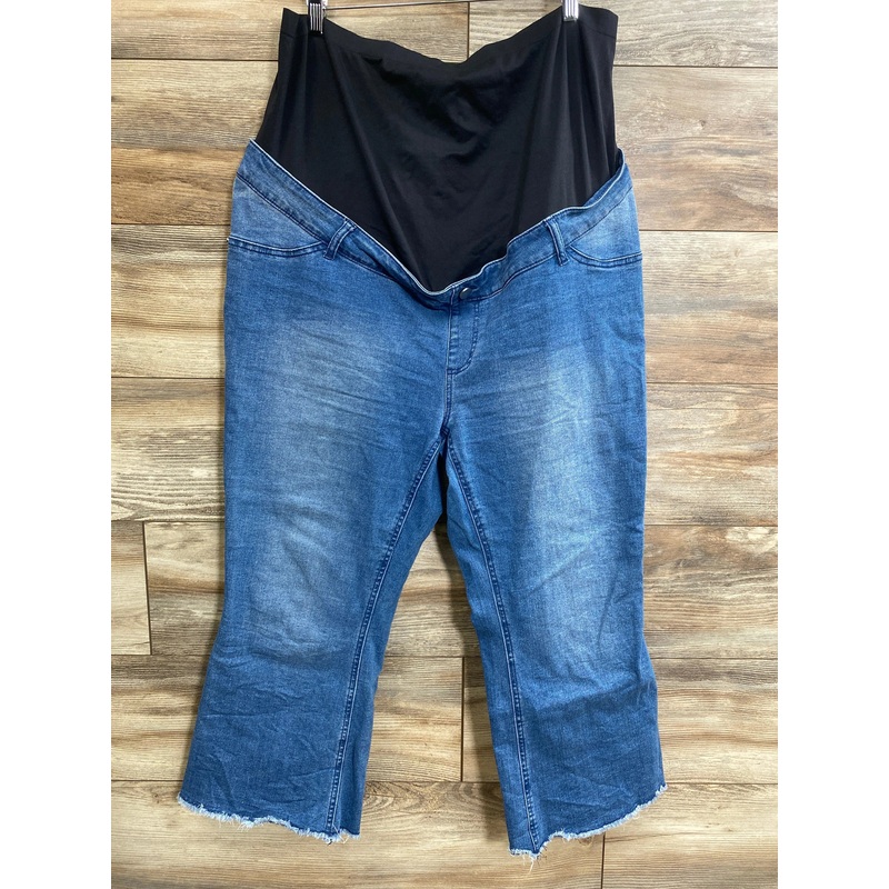 Destination Maternity Full Panel Jeans Blue sz XL