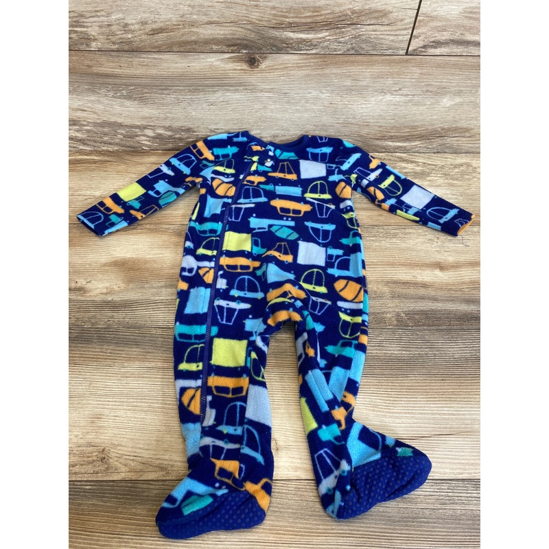 Dunnes Stores Car Print Blanket Sleeper Blue sz 9-12m