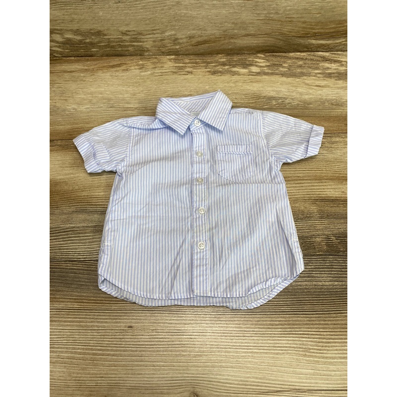 Edgehill Collection Striped Button Up Shirt sz 6m