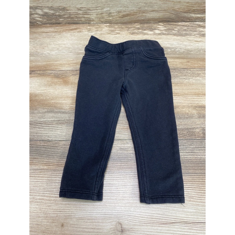 Jumping Beans Jeggings Black sz 12m