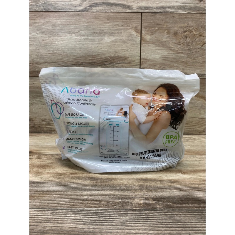 NEW Abana Breastmilk Storage Bags 100ct