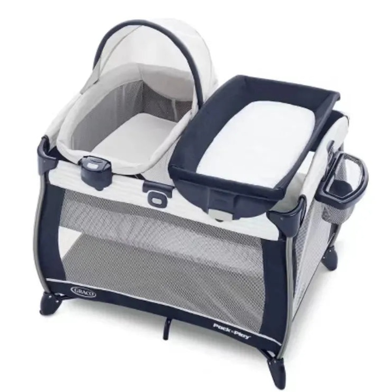 NEW Graco Pack ‘N Play Quick Connect Portable Bassinet Playard in Alex