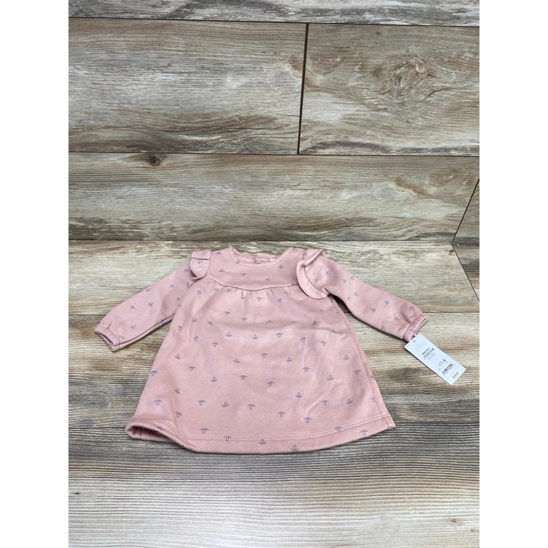 NEW Just One You 2pc Sweatshirt Dress & Bloomers Pink sz 6m