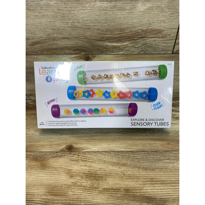 NEW Lakeshore Play & Learn Sensory Tubes