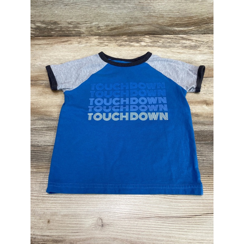 Okie Dokie Touchdown Shirt Grey/Blue sz 3T