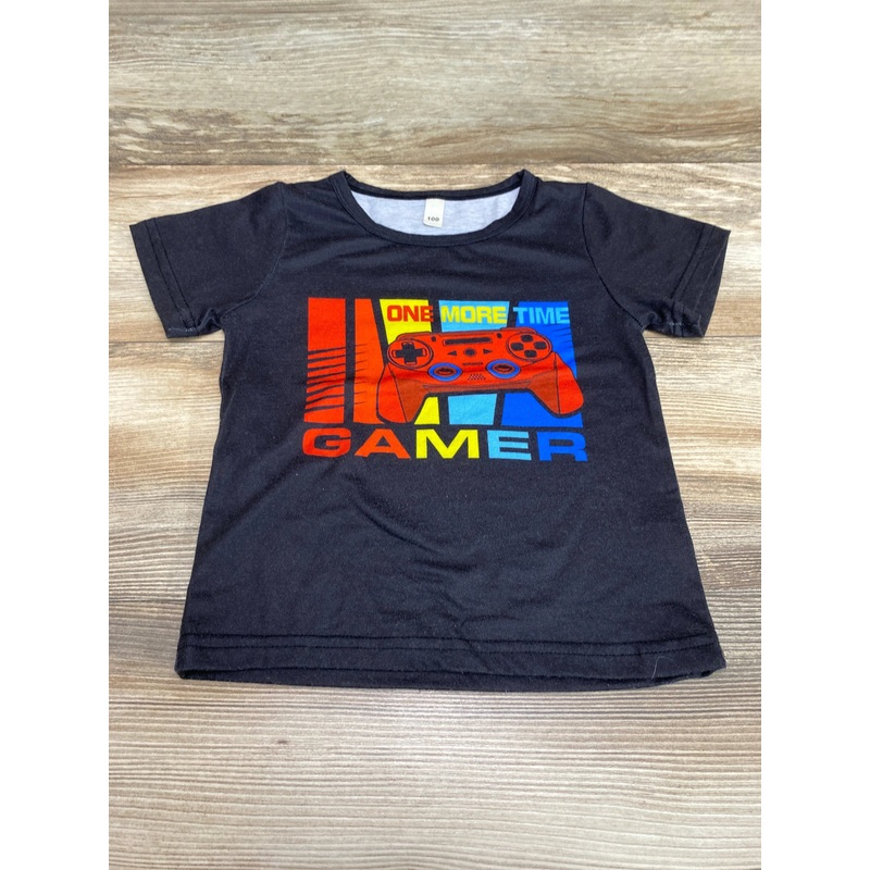 One More Time Gamer Shirt Black sz 2T