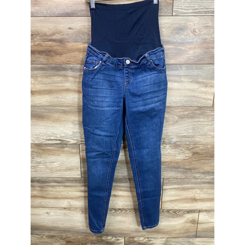Time and Tru Maternity Full Panel Jeans Blue sz Small
