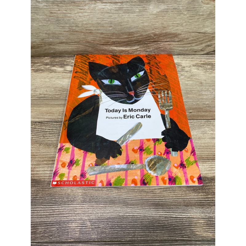 Today is Monday Paperback Eric Carle Book
