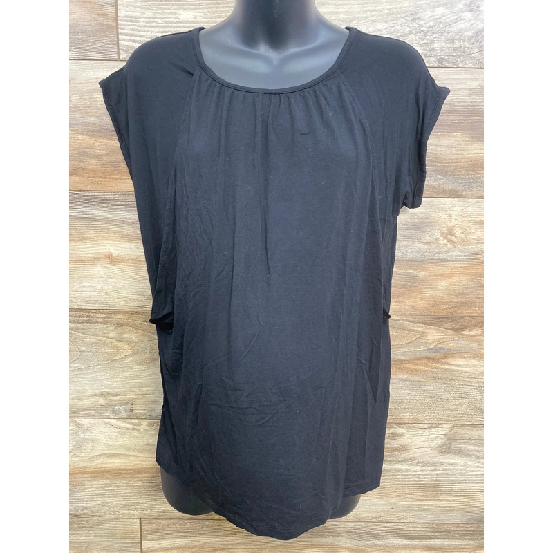 Gap Maternity Nursing Shirt Black sz Small