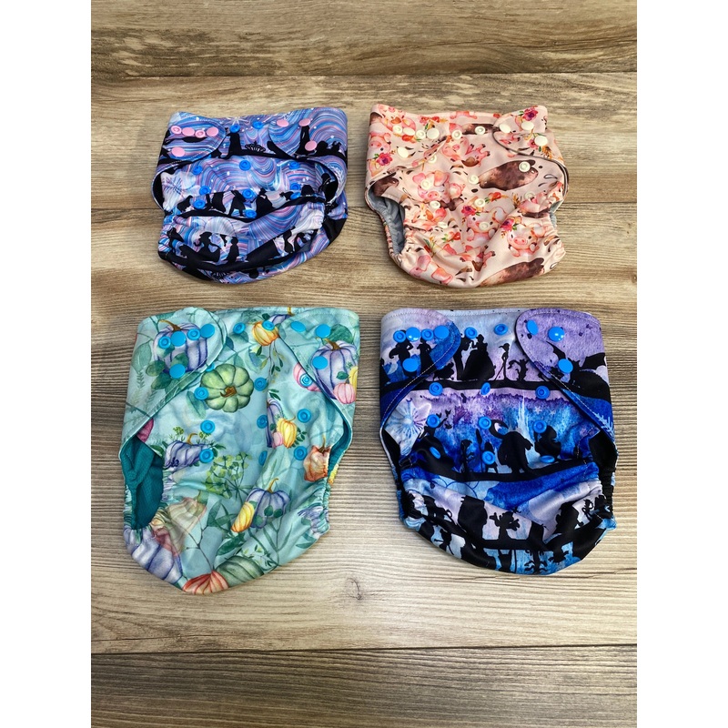 Happy BeeHinds 4Pk Pocket Diapers