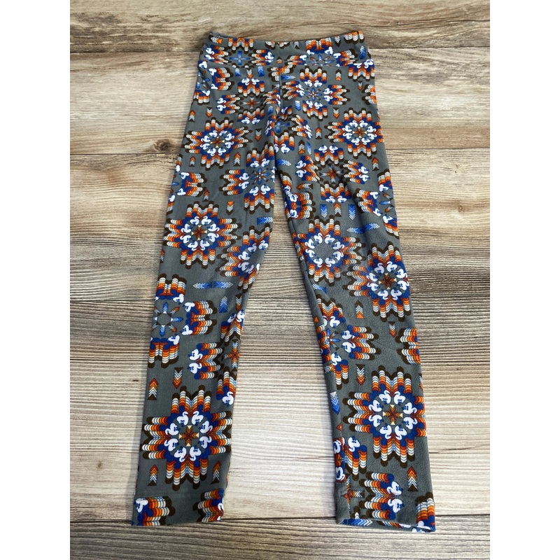LuLaRoe Mickey Mouse Leggings Green sz 3-5T