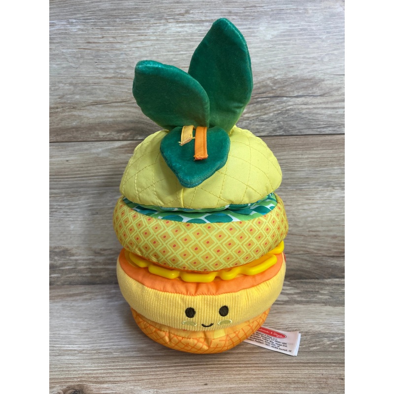 Melissa & Doug Pineapple Soft Stacker