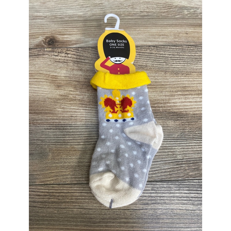 NEW Bert & Freddy Crown Jewels Socks sz 9-24m