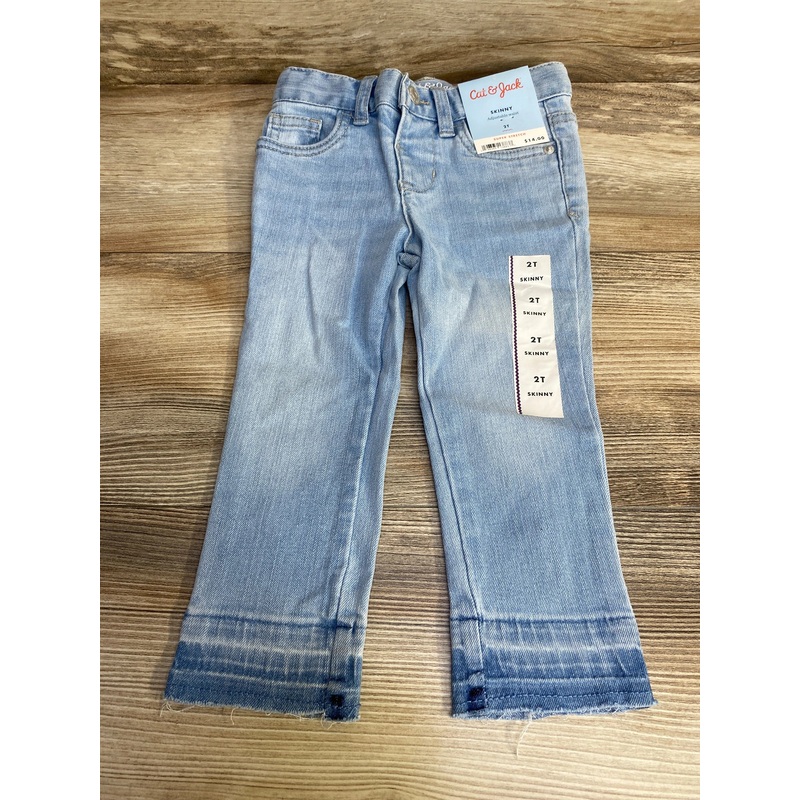 NEW Cat & Jack Skinny Jeans Blue sz 2T