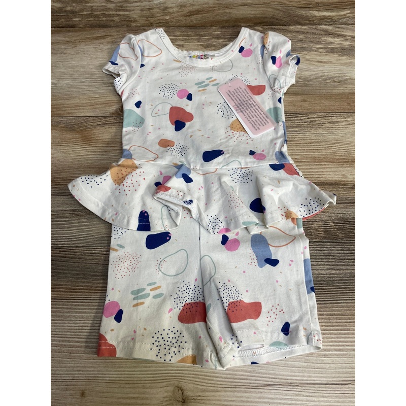 NEW Dot Dot Smile Terrazzo Romper sz 12-24m