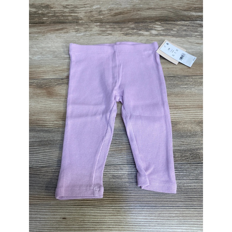 NEW Grayson Mini Ribbed Leggings Purple sz 12m