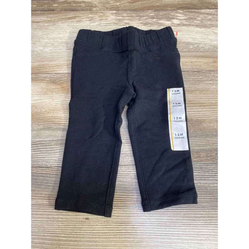 NWoT Cat & Jack Pull On Jeggings Black sz 12m