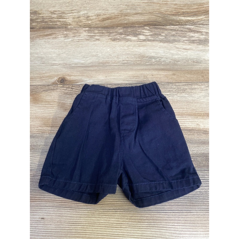 Pull On Shorts Navy sz 3-6m