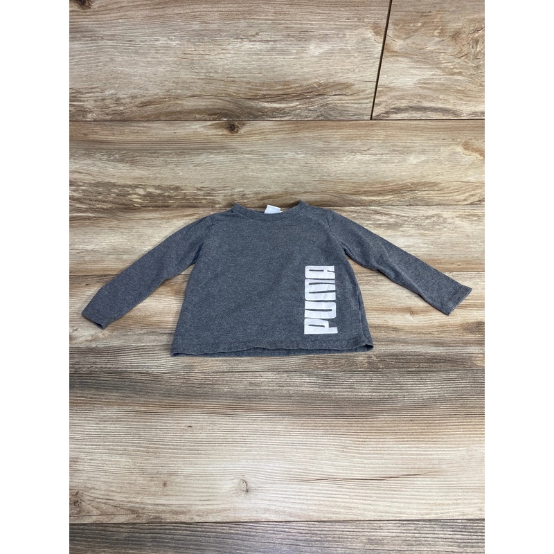 Puma Logo Shirt Grey sz 24m