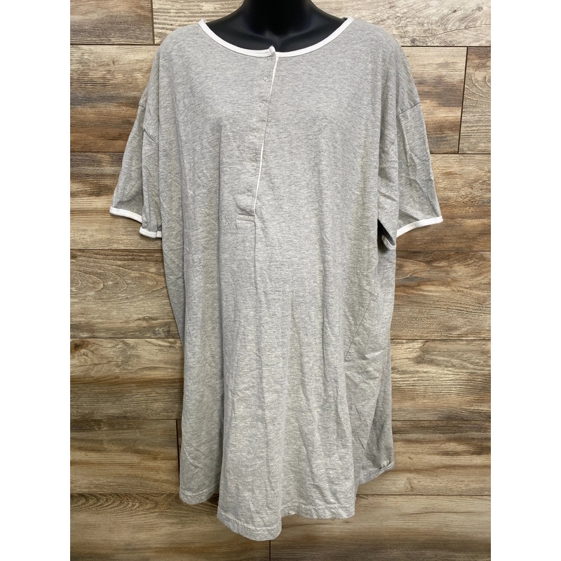 Swinging On A Star Maternity Nightshirt Grey One Size