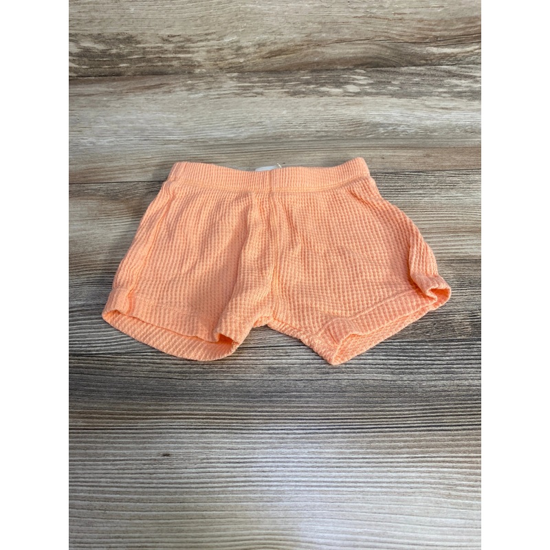 Bonds Re-Loved Waffle Shorts sz 6-12m Orange 6m
