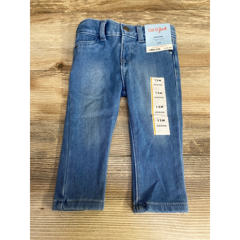 NEW Cat & Jack Jeggings Blue sz 12m