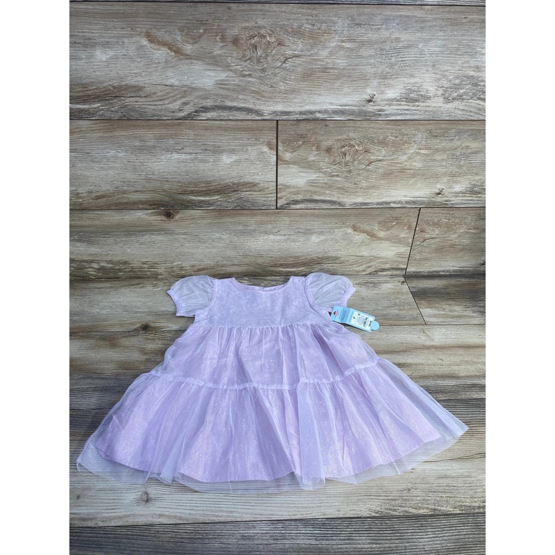 NEW Cat & Jack Tulle Overlay Dress Purple sz 2T Purple 2T