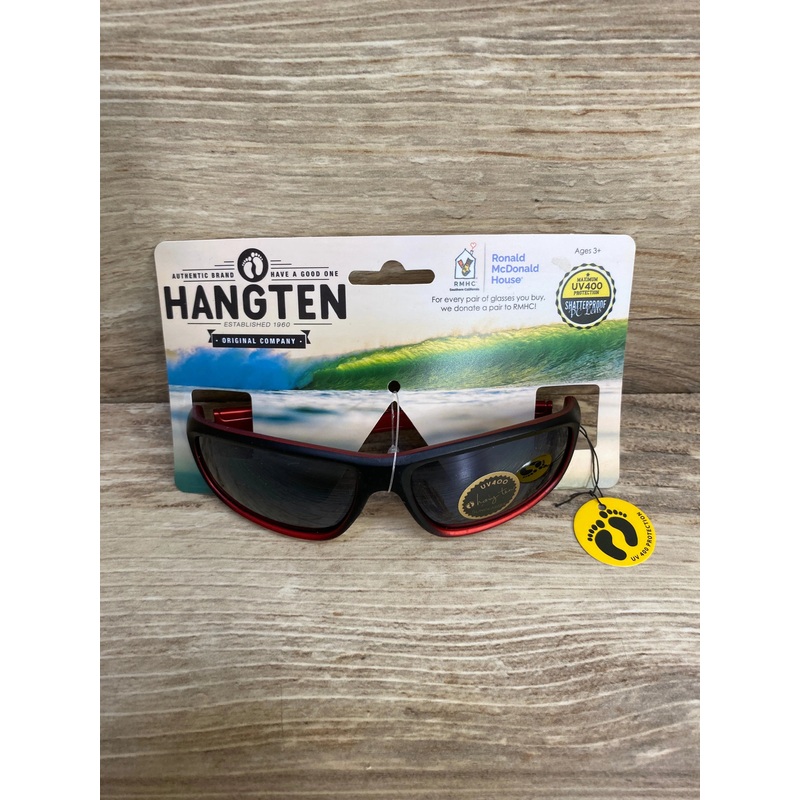 NEW Hang Ten Kids’ Red/Black Sunglasses