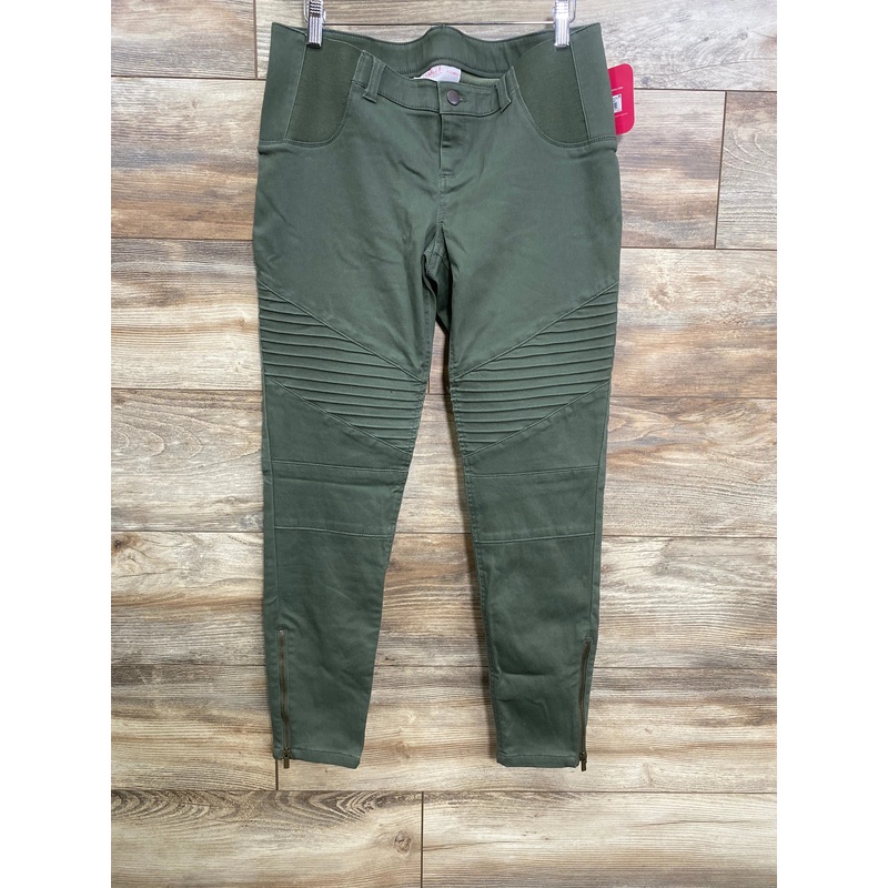 NEW Isabel Maternity Utility Jeggings Olive sz Small