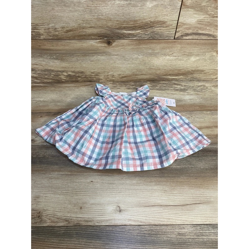 NEW Just One You 2pc Plaid Dress & Bloomers White sz 6m White 6m