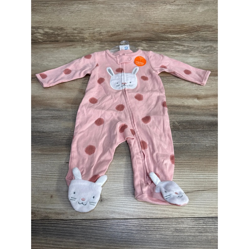 NEW Just One You Polka Dot Sleeper Pink sz 3m
